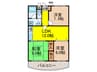 アパルトマン北千里(404) 3LDKの間取り