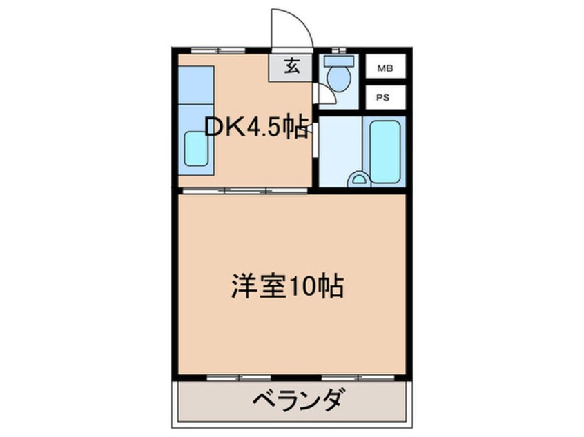 間取図 ミサトマンション