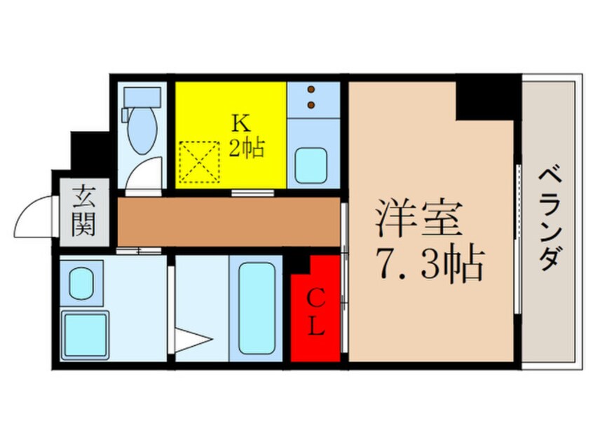 間取図 Ｗ　ＩＫＥＤＡ