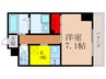 Ｗ　ＩＫＥＤＡ 1Kの間取り