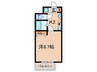 CASSIA天王寺東 1Kの間取り