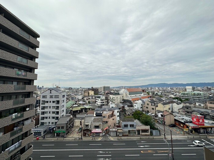 室内からの展望 CASSIA天王寺東