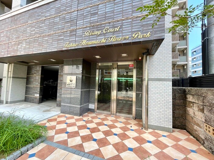 エントランス部分 ﾗｲｼﾞﾝｸﾞｺｰﾄ深江本町ﾌﾗﾜｰﾊﾟｰｸ