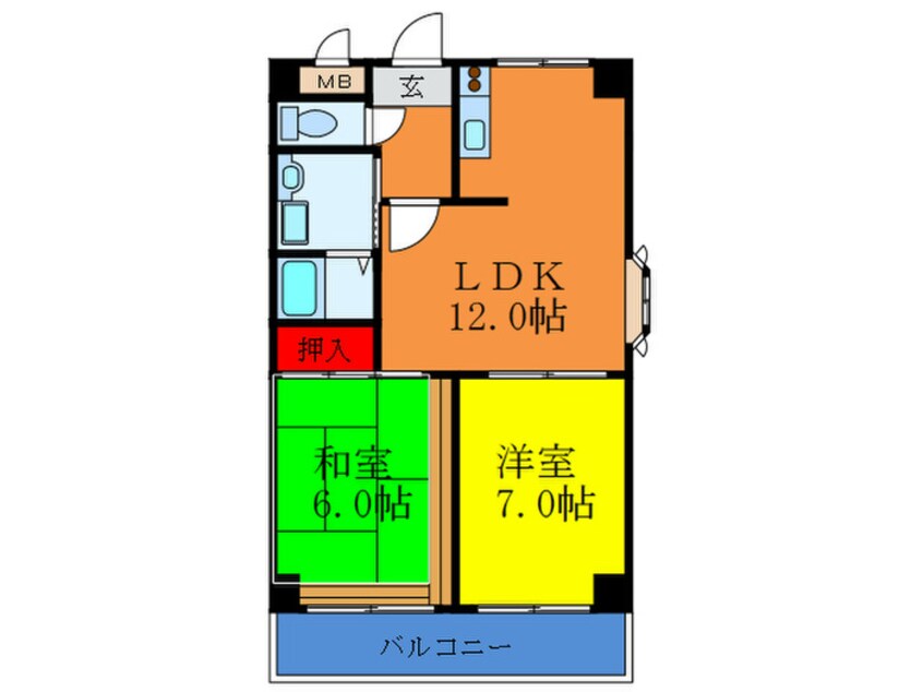 間取図 ハイム・パーソネイジ