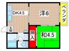 スイ－トム北川 2DKの間取り