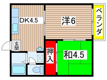 間取図 スイ－トム北川