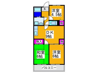 間取図 プリネ－ル