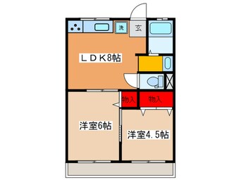 間取図 双葉マンション