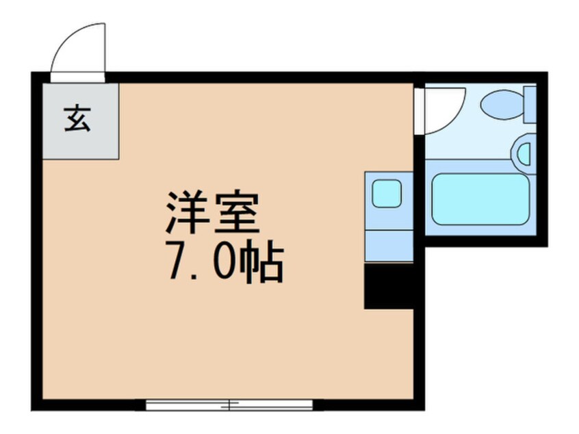 間取図 ハイツ滝川