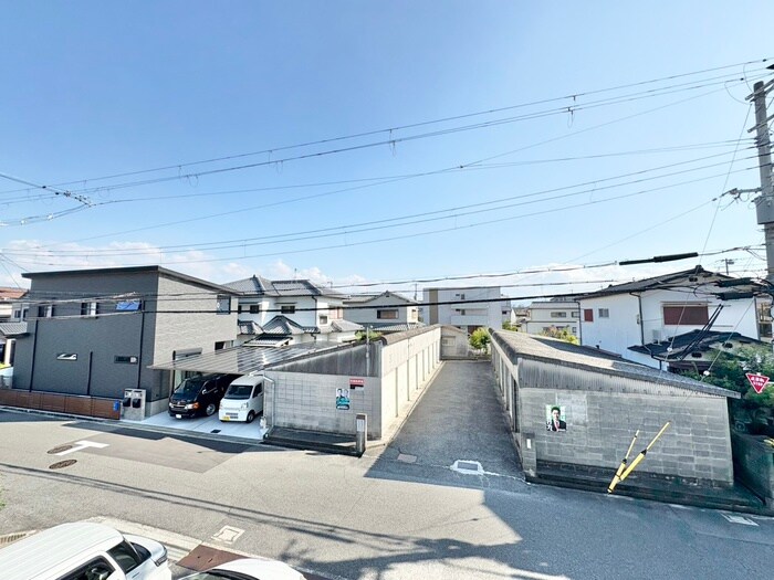 室内からの展望 チェリ－ガ－デン