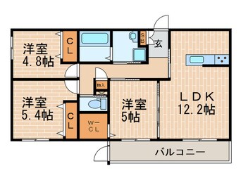 間取図 プレシャス小松