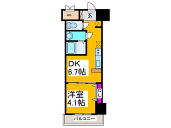 間取図 グランビア深井