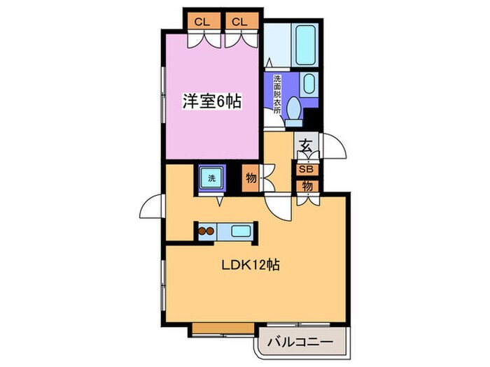 間取り図 フェルティシャト－今里