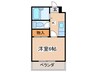 アワ－ハウス磯路２ 1Kの間取り