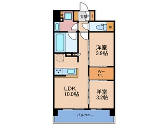 間取図 ソルレヴェンテ新梅田