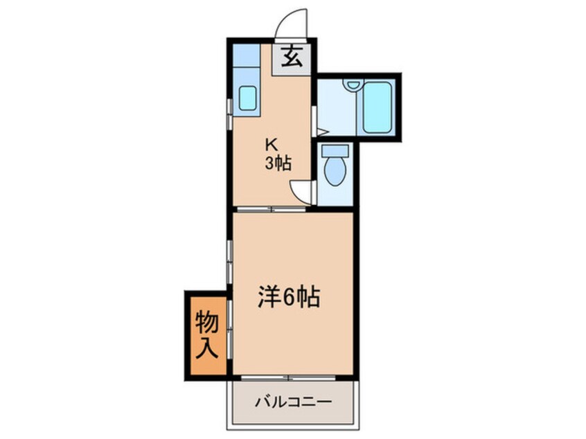 間取図 アワ－ハウス磯路