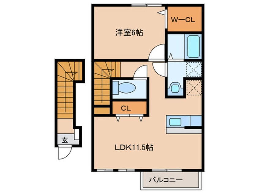 間取図 イ－ストⅡ