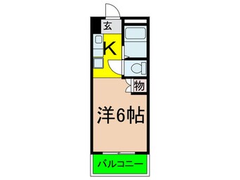 間取図 サニ－パレス白川台