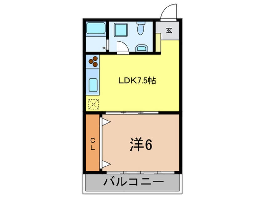 間取図 甲子園マンションⅠ