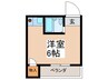 エンブレム巽西 1Rの間取り