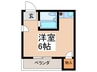 エンブレム巽西 1Rの間取り
