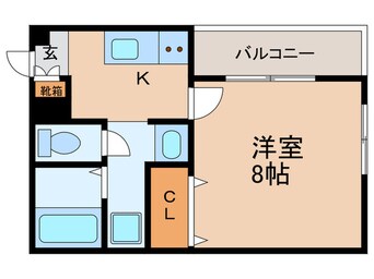 間取図 メゾン青龍館