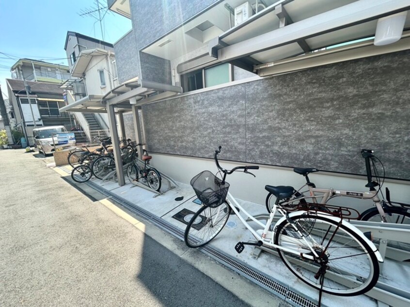 駐輪場 フジパレス針中野湯里