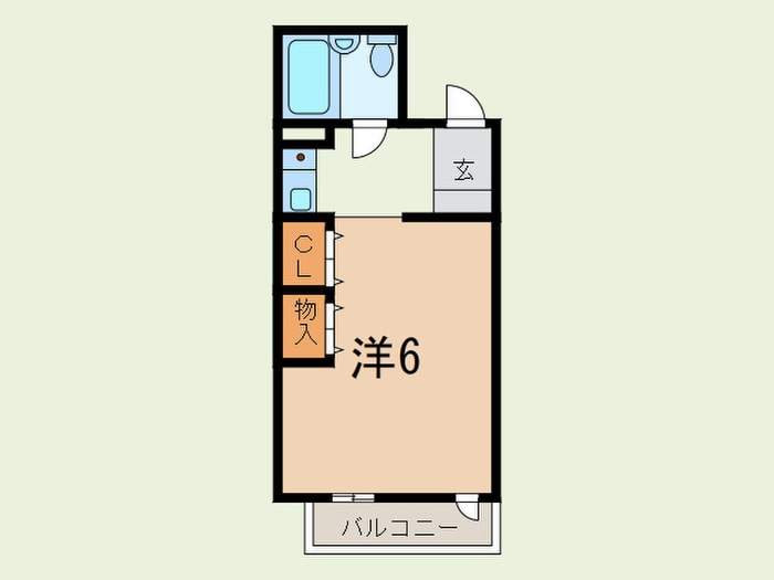 間取り図 ラ・フェ・ブランシュ岡本
