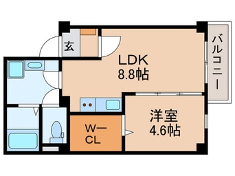 間取図 ARCA豊中蛍池