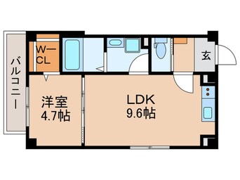 間取図 ARCA豊中蛍池