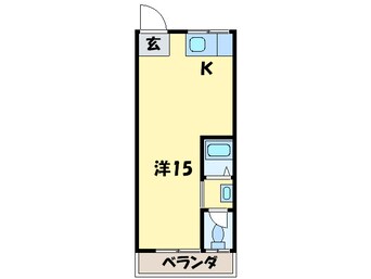間取図 前川ハイツ