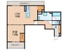 D-residence中桜塚 1LDKの間取り