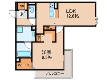 間取図 D-residence中桜塚
