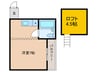 エミネントアビコ 1Rの間取り
