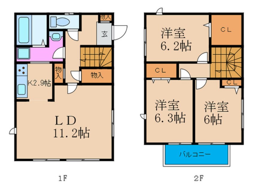 間取図 ユメニティ27(A)