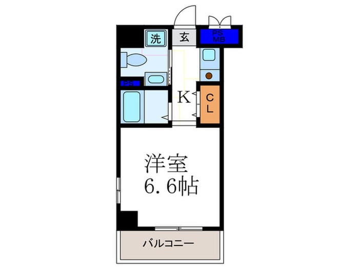 間取り図 プレジ－ル西院