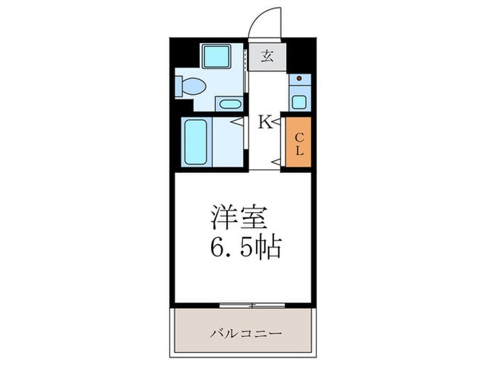 間取り図 プレジ－ル西院