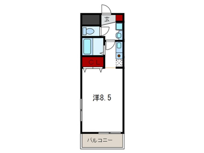 間取図 ＤＯＭみなと元町