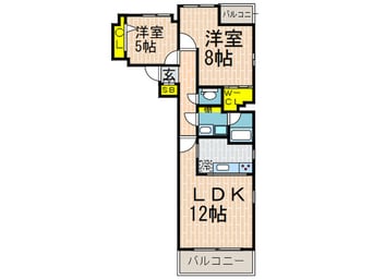 間取図 ＤＯＭみなと元町