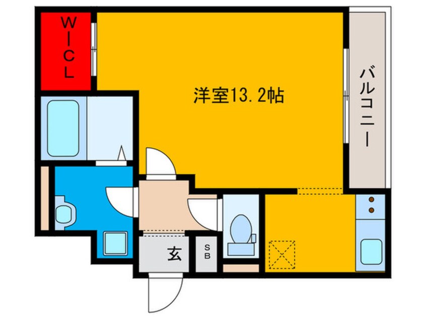 間取図 ウィステリア岡山手