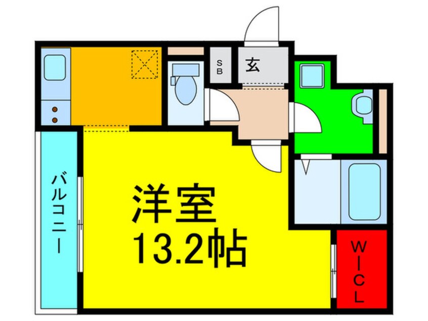 間取図 ウィステリア岡山手