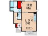 エシャロットＭＩＮＡＭＩⅡ 1LDKの間取り