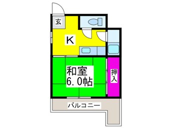 間取図 ハイツ一条