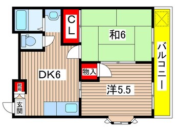 間取図 グレ－ス嵯峨