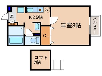 間取図 ティアラＲｏｏｍユキ