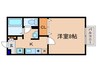 ティアラＲｏｏｍユキ 1Kの間取り