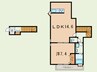 フォート本山中町 1LDKの間取り