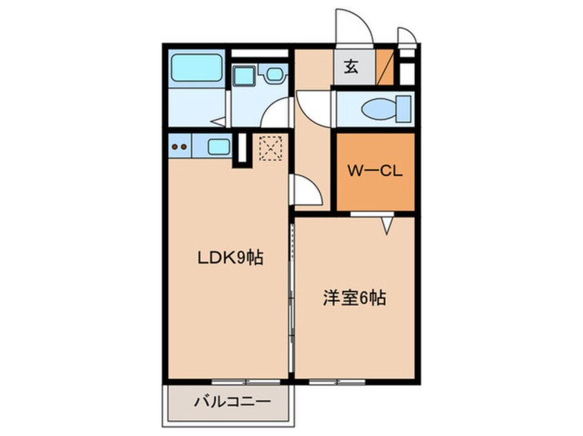 間取図 レセンテ出町　C棟