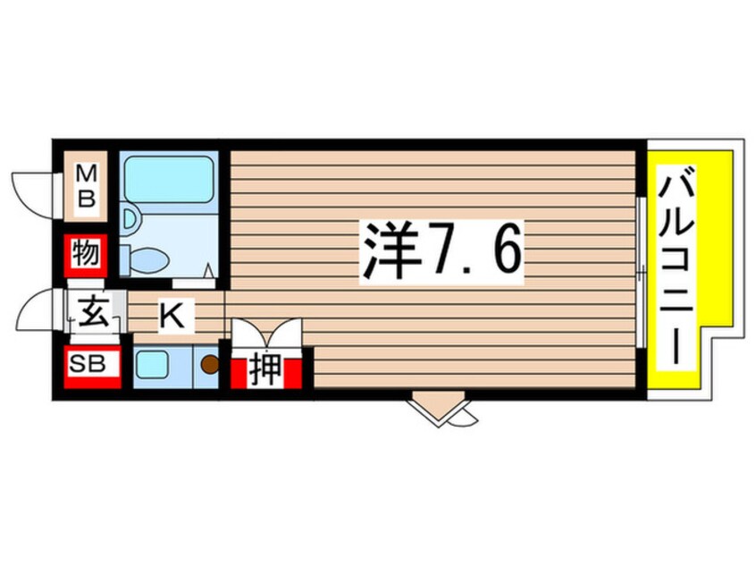 間取図 アルテハイム武庫之荘