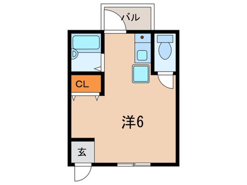 間取図 塩屋荘Ⅱ